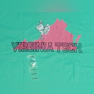 Virginia Tech Hokies Turkey t-shirt NEW nwt HOKIEBIRD college football